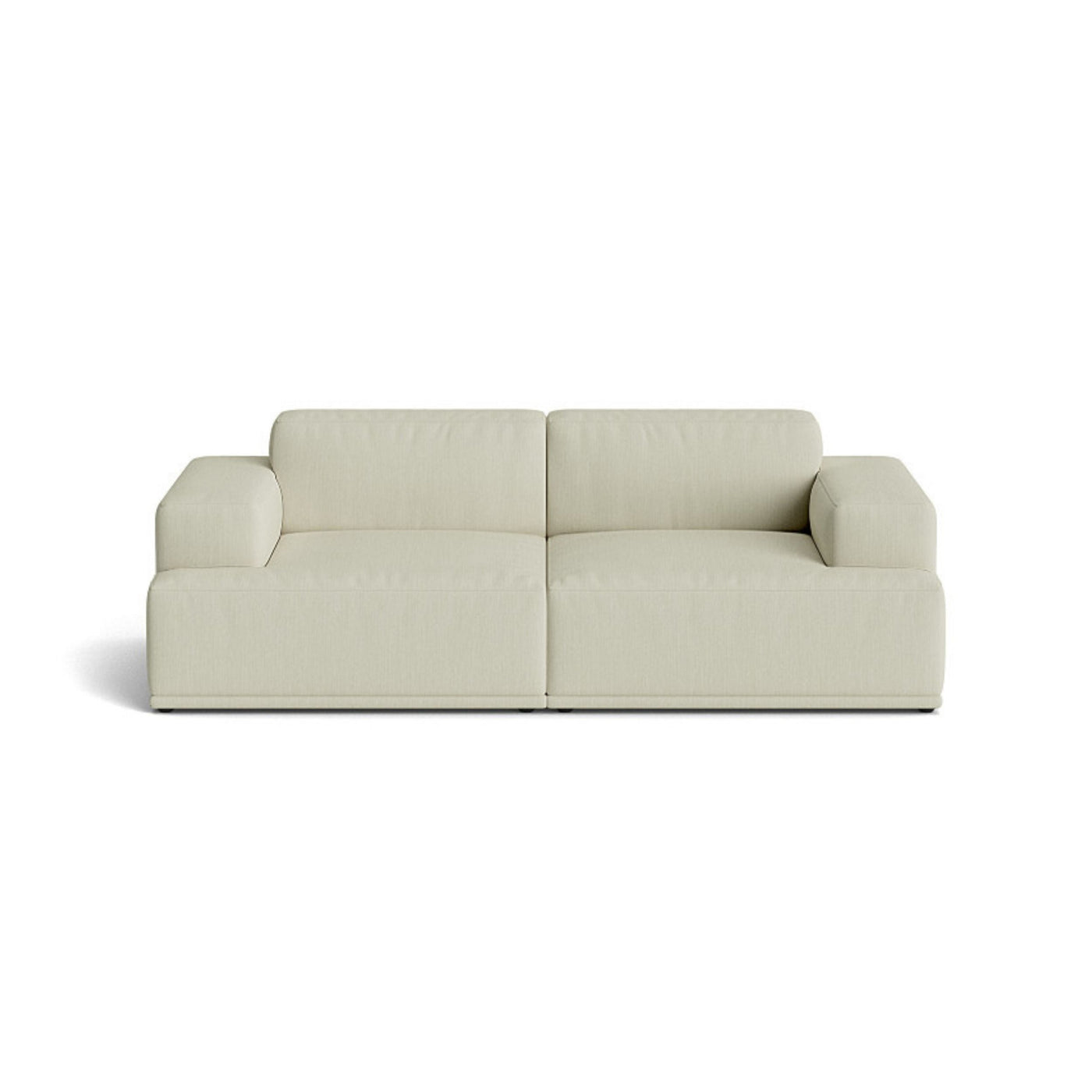 Muuto Connect Soft Modular 2 Seater Sofa, configuration 1. made-to-order from someday designs. #colour_balder-912