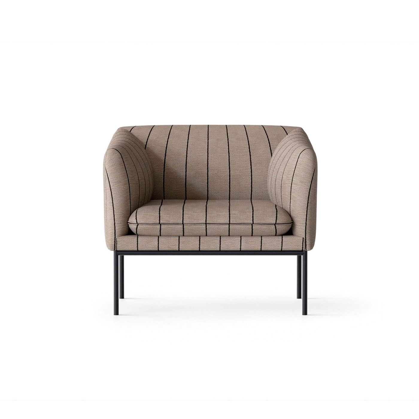 Ferm Living Turn 1 seater with black frame. Shop online at someday designs. #colour_pasadena
