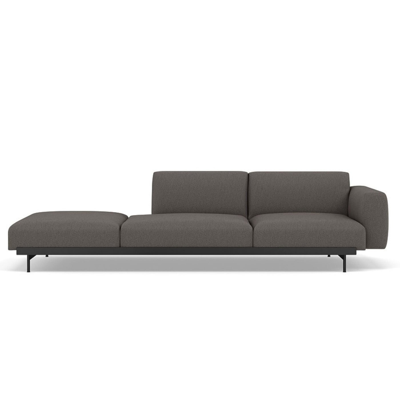 Muuto In Situ Modular 3 Seater Sofa, configuration 4. Made to order from someday designs. #colour_clay-9