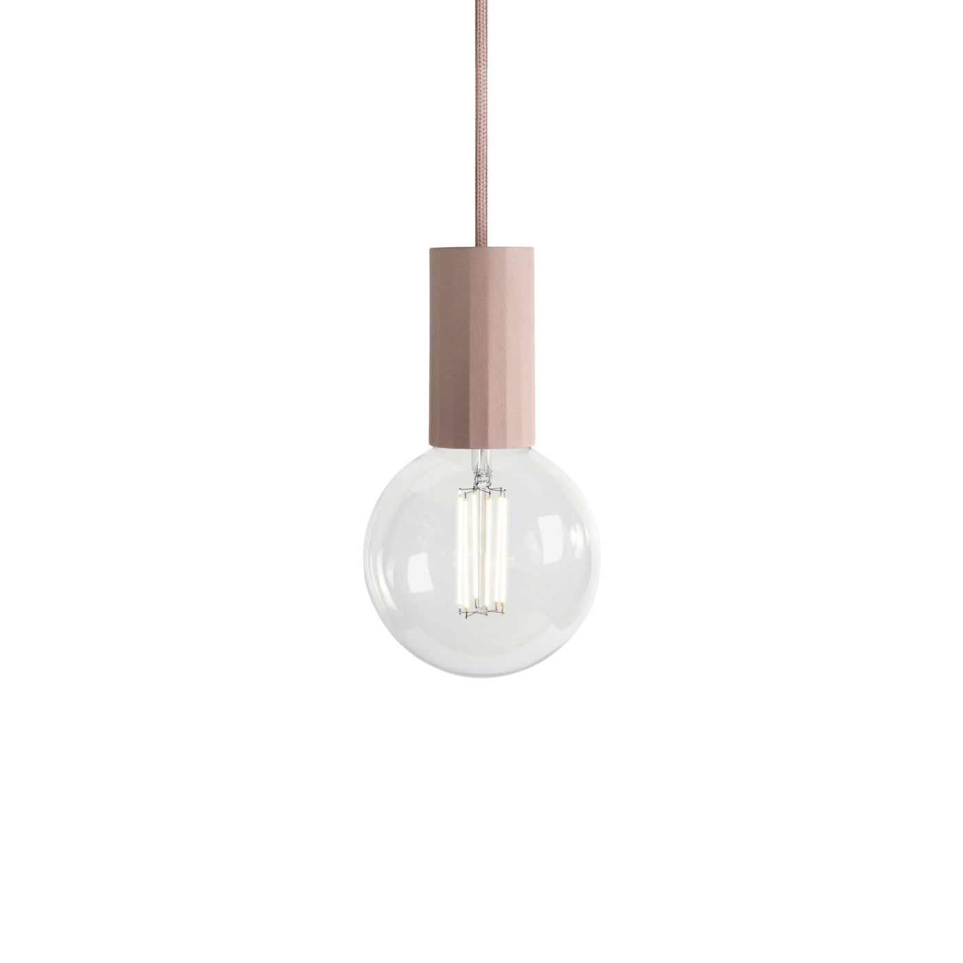 Vitamin x someday designs case pendant lamp in blush pink, available from someday designs   #colour_blush