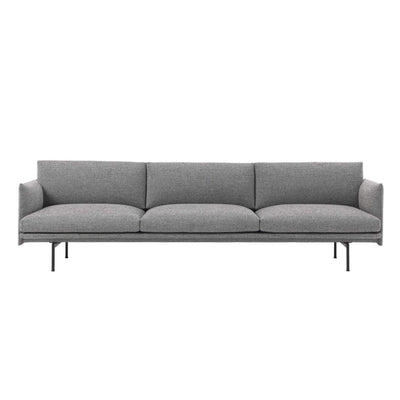 muuto outline 3.5 seater sofa hallingdal 166 available at someday designs. #colour_hallingdal-166
