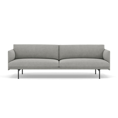 Muuto Outline Sofa 220 in fiord 151 and black legs. Made to order from someday designs. #colour_fiord-151