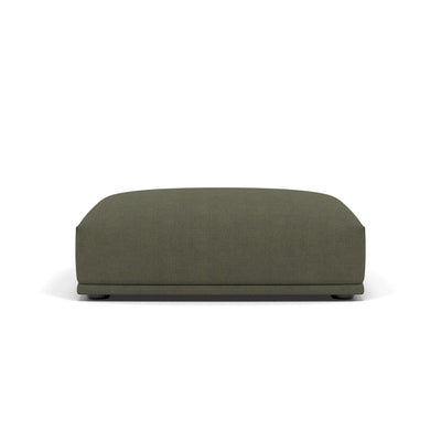Muuto Connect Modular Sofa System, module h, long ottoman, fiord 961 fabric. Available from someday designs. #colour_fiord-961