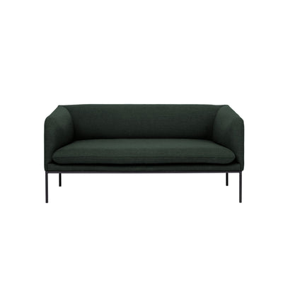 Fiord Dark Green by Kvadrat. Green upholstery fabric made to order for Ferm Living Turn sofas & daybed. Order free fabric swatches at someday designs.