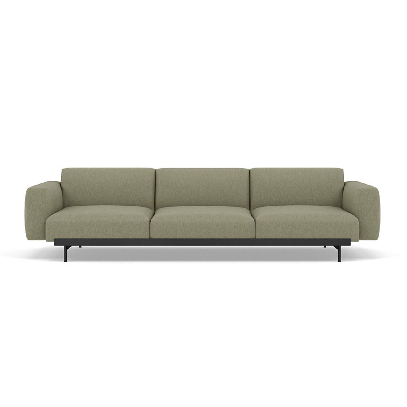 Muuto In Situ Sofa 3 seater configuration 1 in clay 15 fabric. Made to order at someday designs. #colour_clay-15