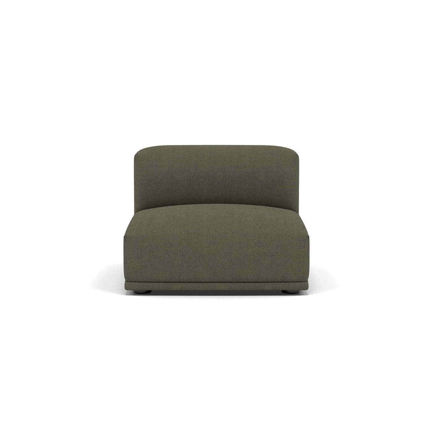 Muuto Connect Modular Sofa System, module d, short centre, fiord 961 fabric. Available from someday designs. #colour_fiord-961
