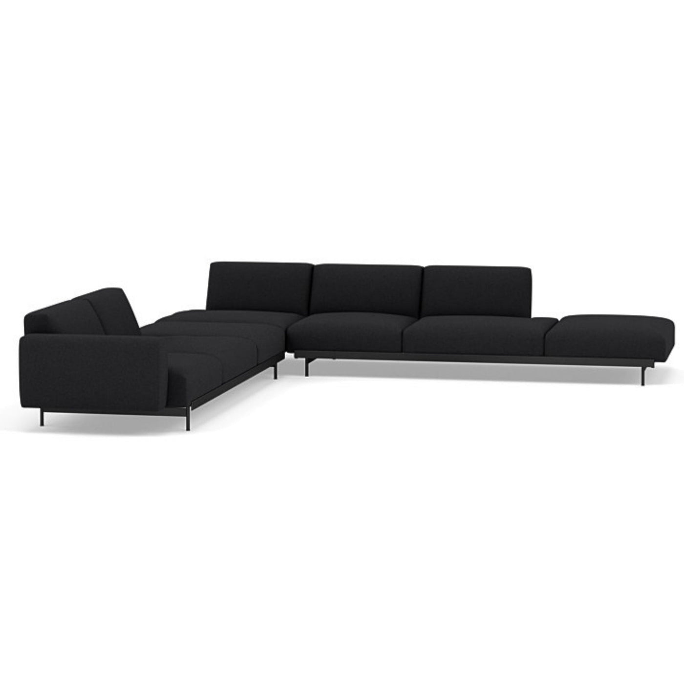 Muuto In Situ corner sofa, configuration 9. Made to order from someday designs. #colour_divina-md-193