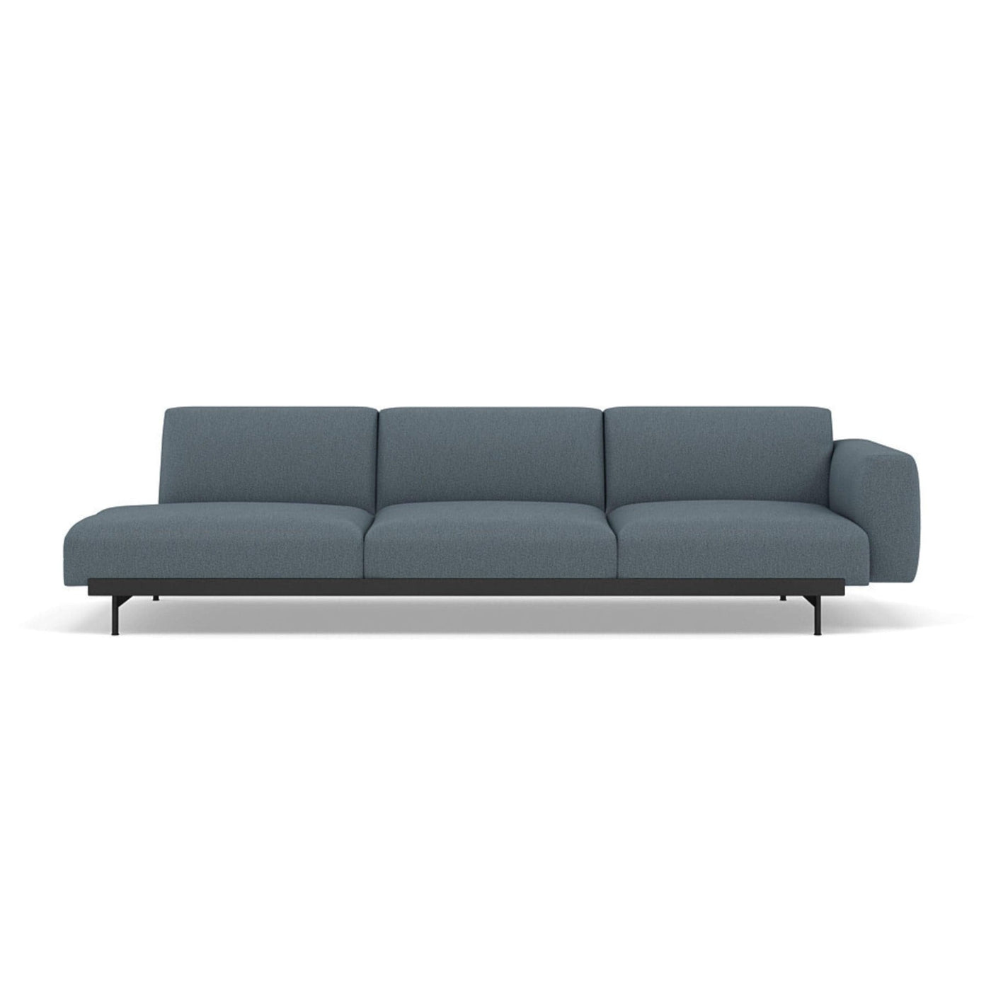 Muuto In Situ Sofa 3 seater configuration 2 in clay 1 fabric. Made to order at someday designs. #colour_clay-1-blue