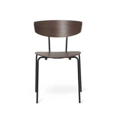 Ferm Living Herman Chair in dark stained oak with black legs. Available from someday designs. #colour_dark-stained-oak