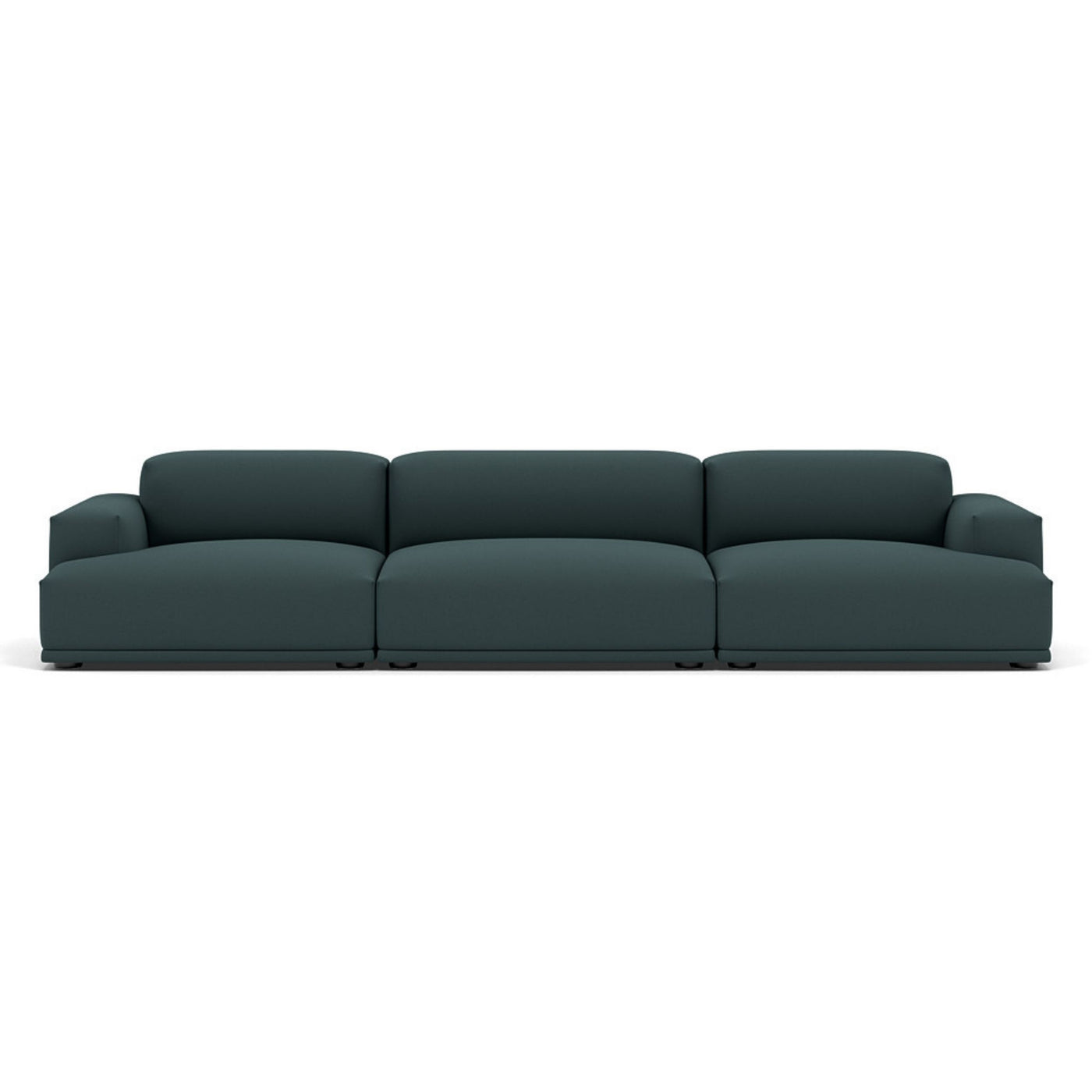 Muuto Connect modular sofa 3 seater. Made to order from someday designs.  #colour_steelcut-180