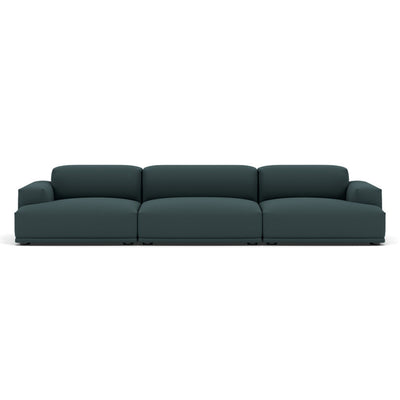 Muuto Connect modular sofa 3 seater. Made to order from someday designs.  #colour_steelcut-180