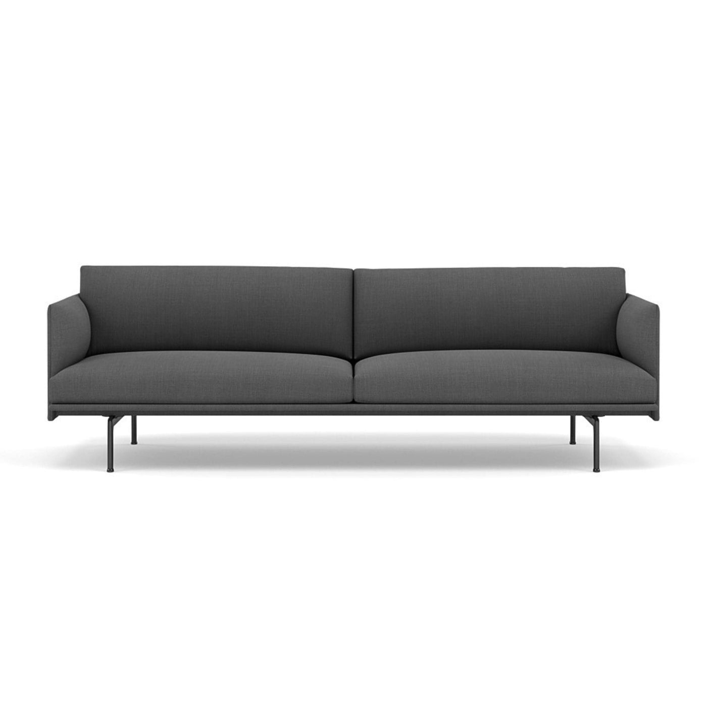 Muuto Outline  Studio Sofa 220 in remix 163 and black legs. Made to order from someday designs.  #colour_remix-163