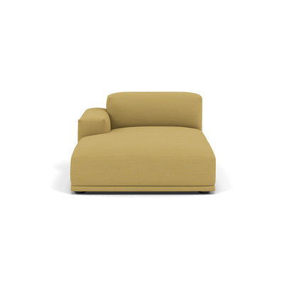 Muuto Connect Modular Sofa System, module k, left armrest lounge. Available from someday designs. #colour_hallingdal-407