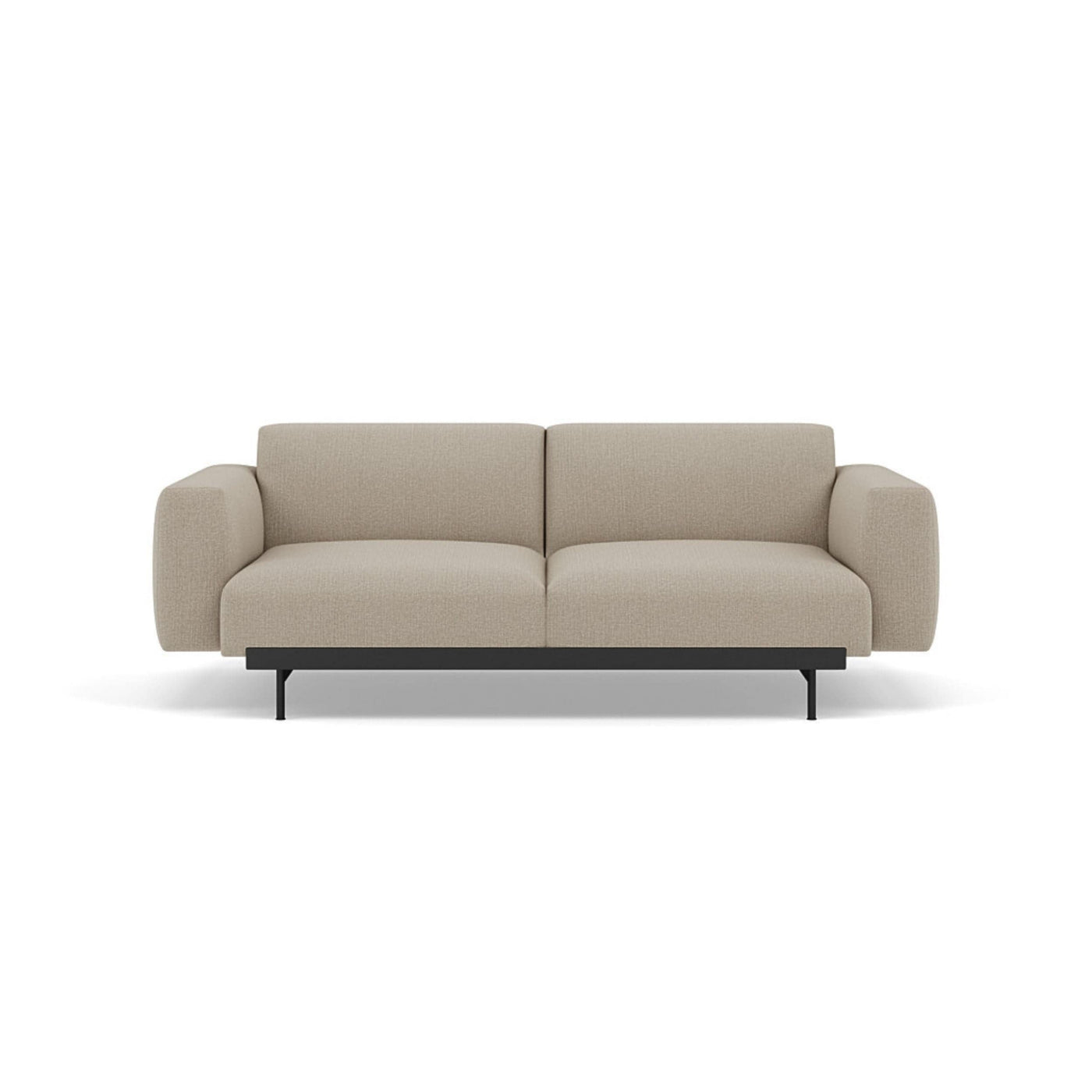 Muuto In Situ Modular 2 Seater Sofa, configuration 1. Made to order from someday designs #colour_clay-10