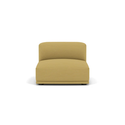 Muuto Connect Modular Sofa System, module d, short centre. Available from someday designs. #colour_hallingdal-407