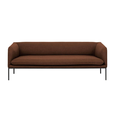 ferm living turn 3 seater rust fiord by kvadrat sofa. Available from someday designs. #colour_rust-fiord-by-kvadrat