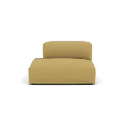 Muuto Connect Modular Sofa System, module f, left open-ended. Available from someday designs. #colour_hallingdal-407