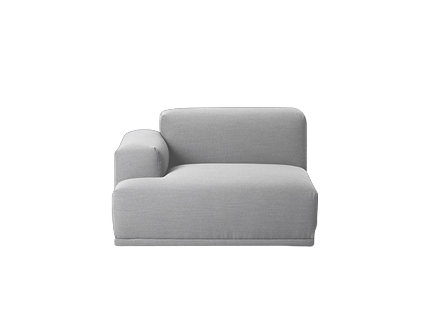 Muuto Connect Modular Sofa System, module a, left armrest. Available from someday designs