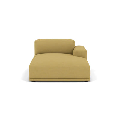 Muuto Connect Modular Sofa System, module k, right armrest lounge. Available from someday designs. #colour_hallingdal-407
