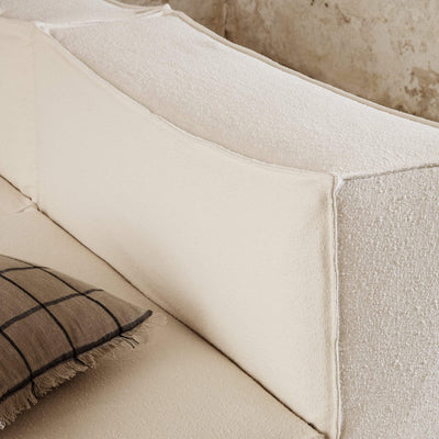 Ferm Living Catena Modular Sofa Series. Made to order from someday designs   #colour_dry-cotton-slub