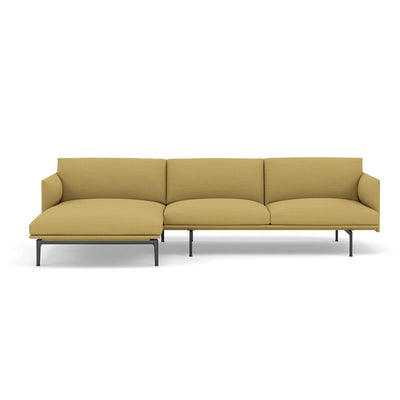 Muuto Outline Chaise Longue sofa in hallingdal 407. Made to order from someday designs. #colour_hallingdal-407