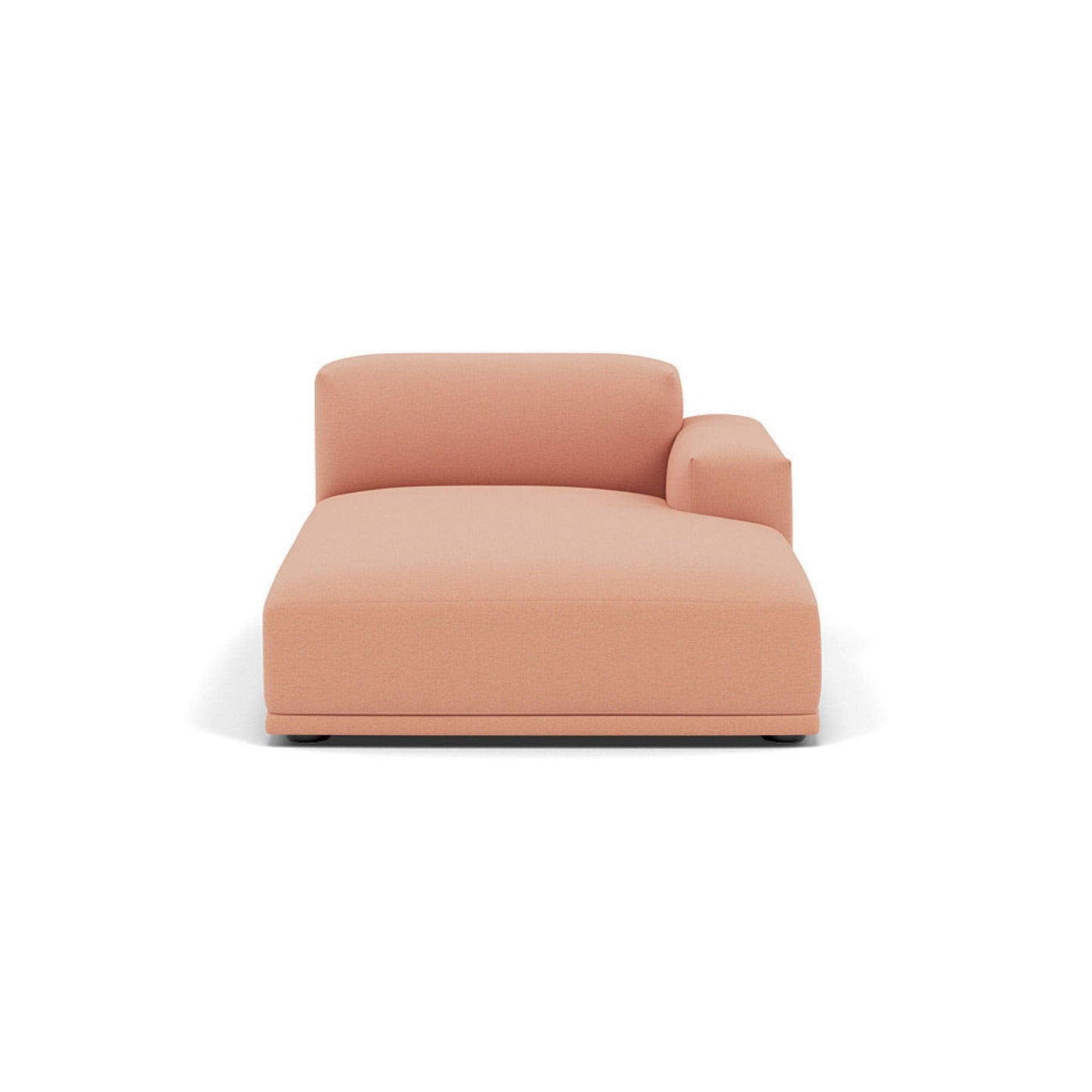 Muuto Connect Modular Sofa System, module k, right armrest lounge. Available from someday designs. #colour_steelcut-trio-515