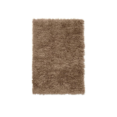 Ferm Living Meadow High Pile rug in dark beige, small size. Shop online at someday designs. #colour_dark-beige