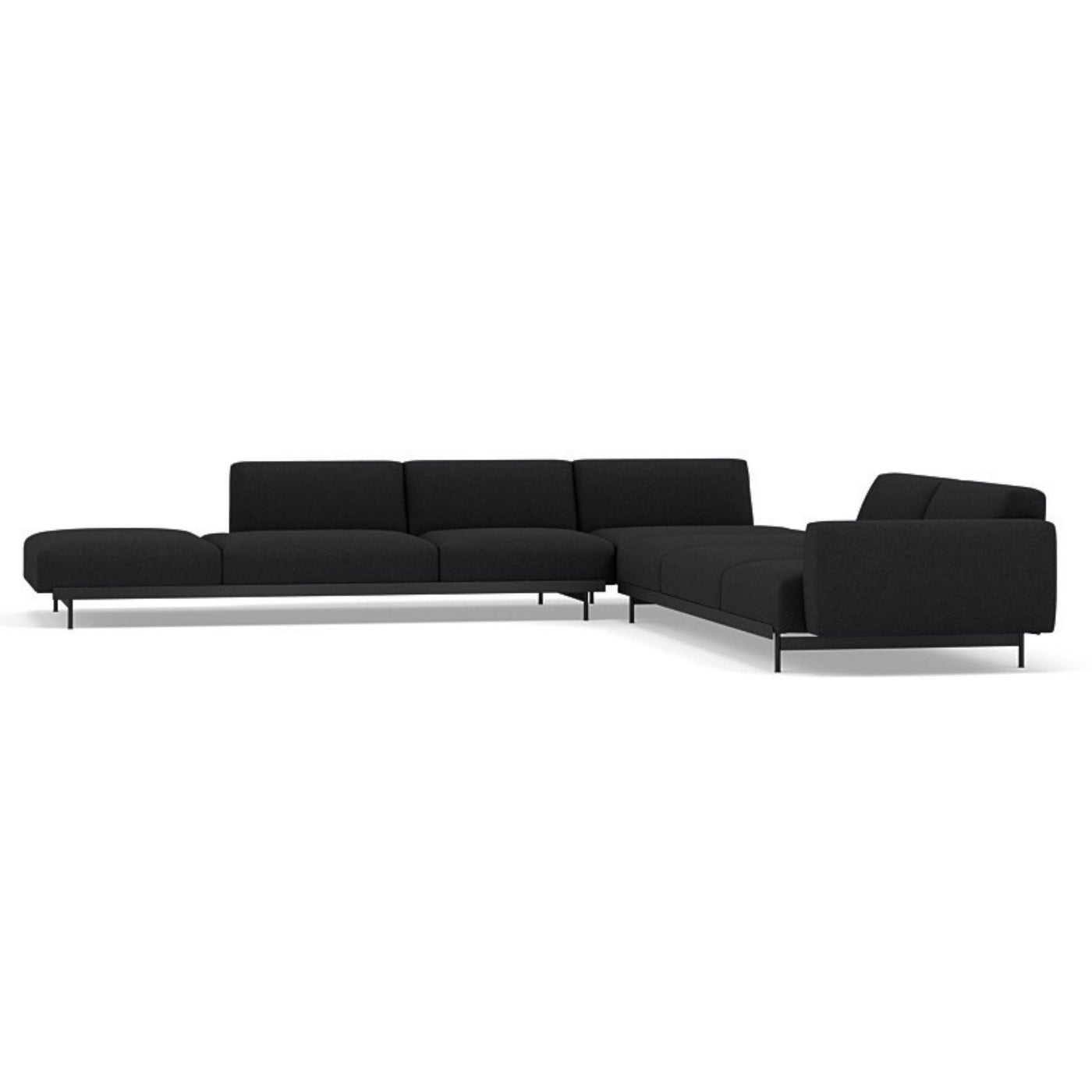Muuto In Situ corner sofa, configuration 8. Made to order from someday designs. #colour_divina-md-193