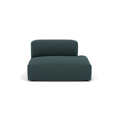 Muuto Connect Modular Sofa System, module g, right open-ended, steelcut 180. Available from someday designs. #colour_steelcut-180