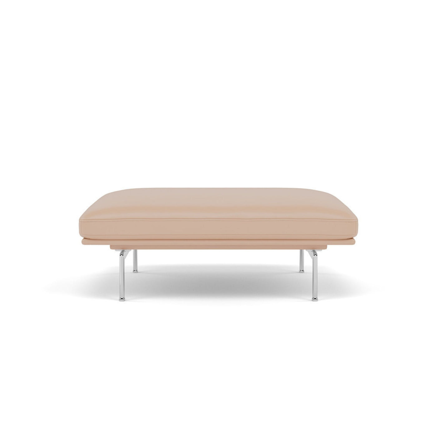 Muuto Outline Pouf, made to order at someday designs.  #colour_beige-refine-leather