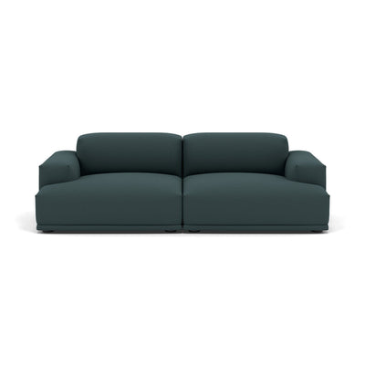 Muuto Connect Sofa 2 seater in #colour_steelcut-180 fabric. Available made to order from someday designs. #colour_steelcut-180