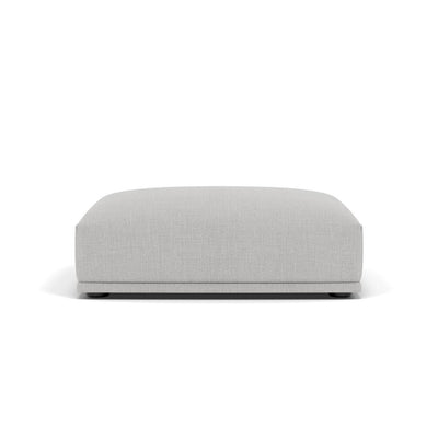 Muuto Connect Modular Sofa System, module h, long ottoman, remix 123 grey fabric. Available from someday designs. #colour_remix-123