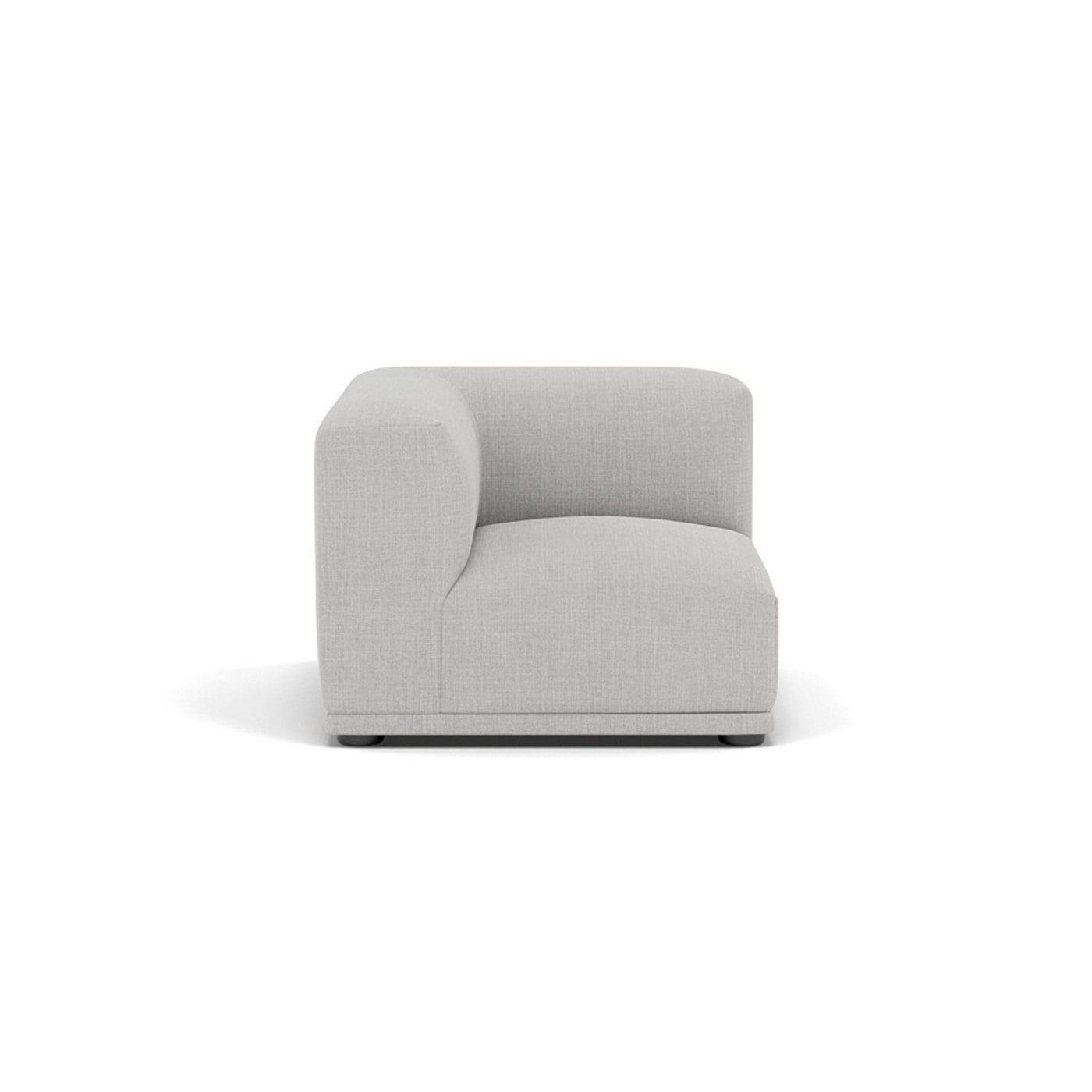 Muuto Connect Modular Sofa System, module e, corner, remix 123 grey fabric. Available from someday designs. #colour_remix-123
