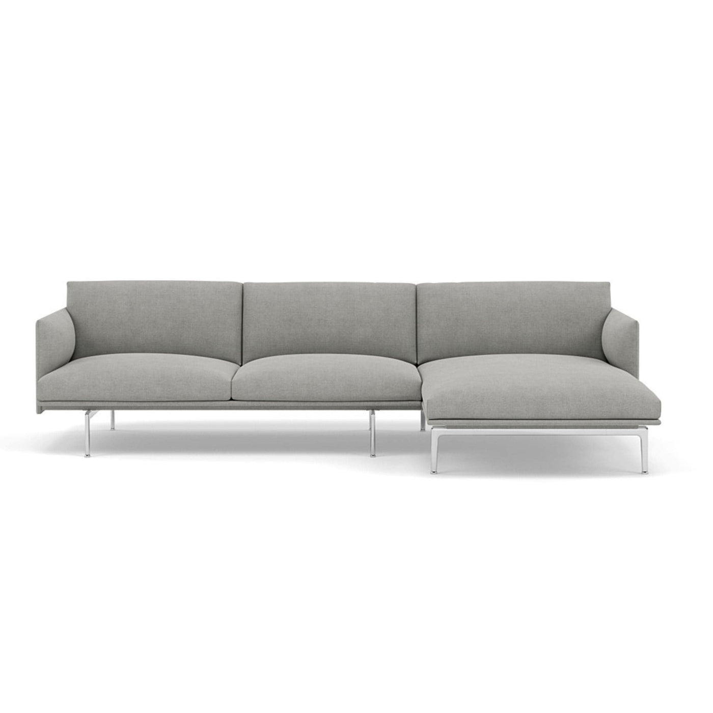 Muuto Outline Chaise Longue sofa in fiord 151. Made to order from someday designs. #colour_fiord-151