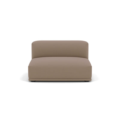 Muuto Connect Modular Sofa System, module c, long centre. Available from someday designs. #colour_steelcut-trio-426