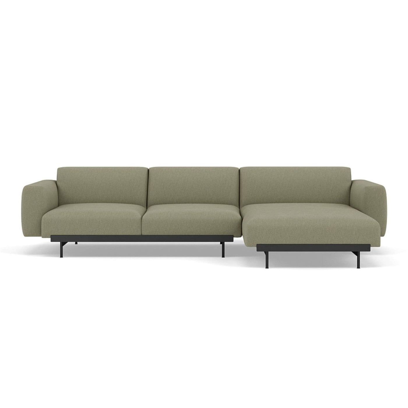 Muuto In Situ Sofa 3 seater configuration 6 in clay 15 fabric. Made to order at someday designs. #colour_clay-15