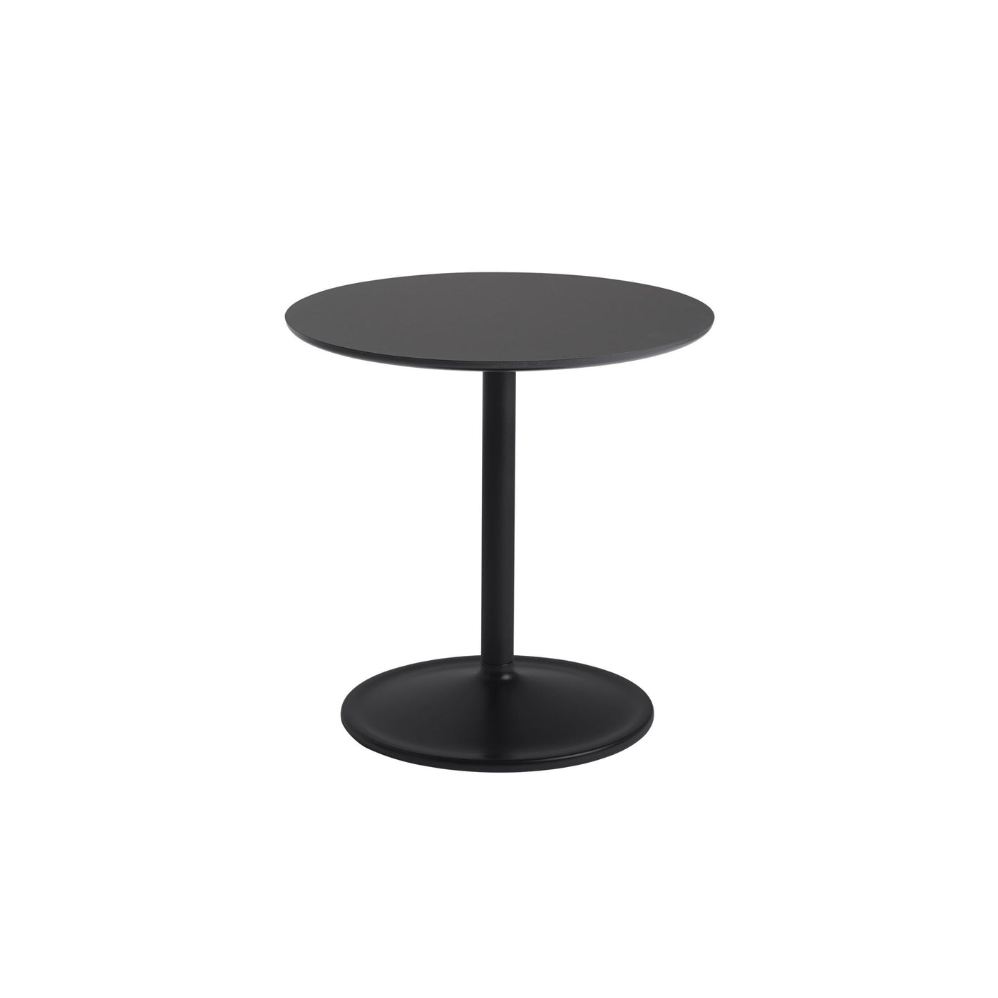 Muuto Soft side table Ø48 x 48cm high. Shop online at someday designs. #colour_black