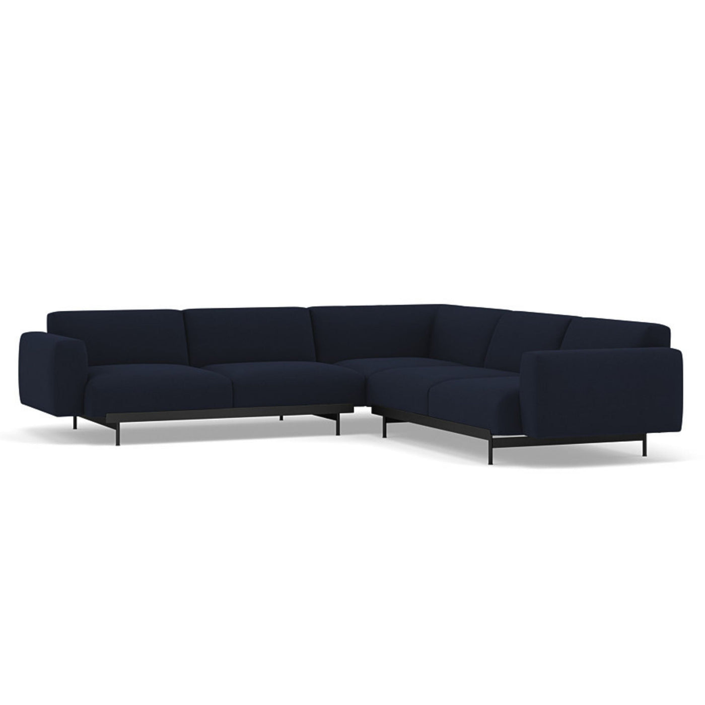Muuto In Situ corner sofa, configuration 1 in vidar 554 fabric. Made to order from someday designs. #colour_vidar-554