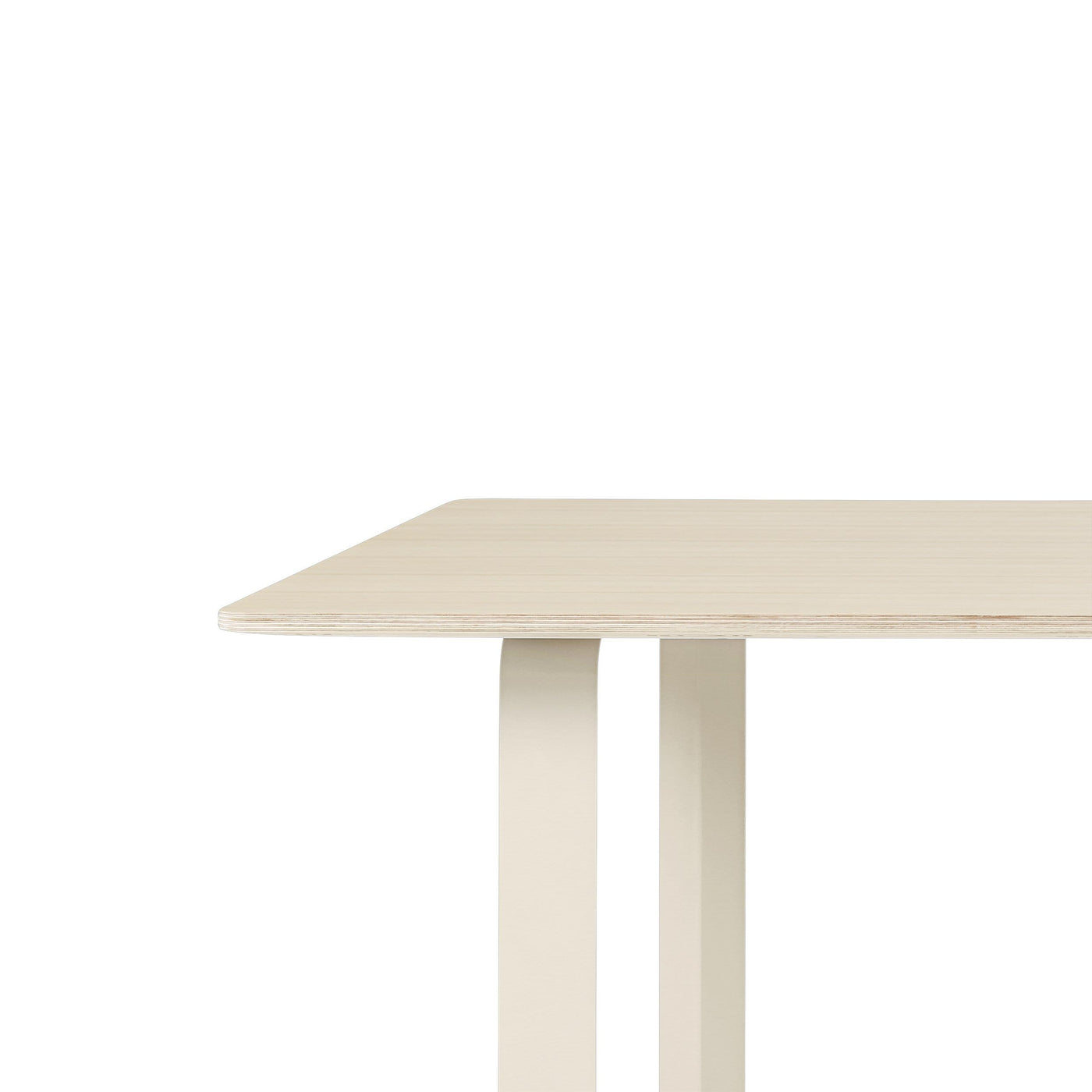 Muuto 70/70 Oak/Sand table close up. Shop now at someday designs   #colour_oak-sand
