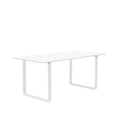 Muuto 70/70 table 85x170cm in white/white. Shop online at someday designs #colour_white-white