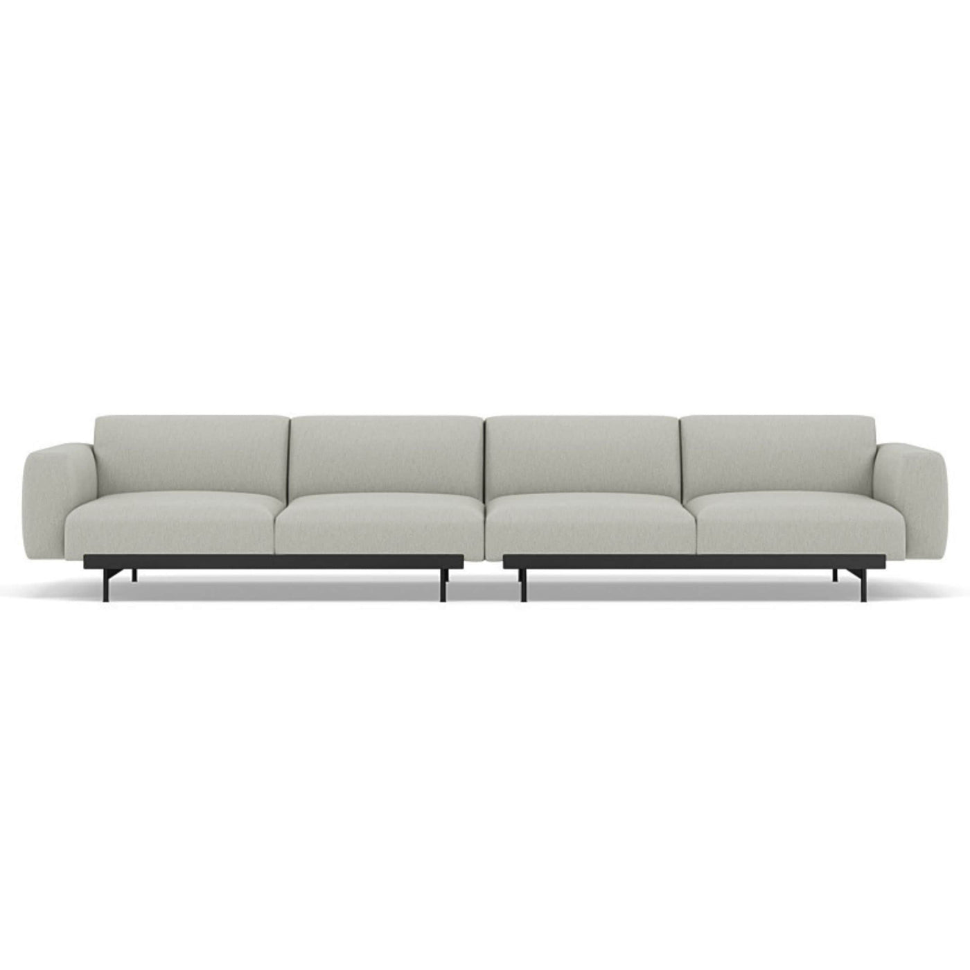 Muuto In Situ Modular 4 Seater Sofa configuration 1 in clay 12. Made to order from someday designs. #colour_clay-12