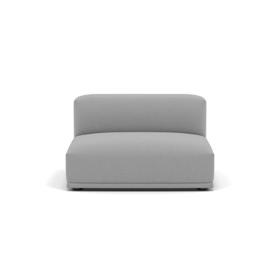 Muuto Connect Modular Sofa System, module c, long centre, steelcut trio 133 grey fabric. Available from someday designs. #colour_steelcut-trio-133