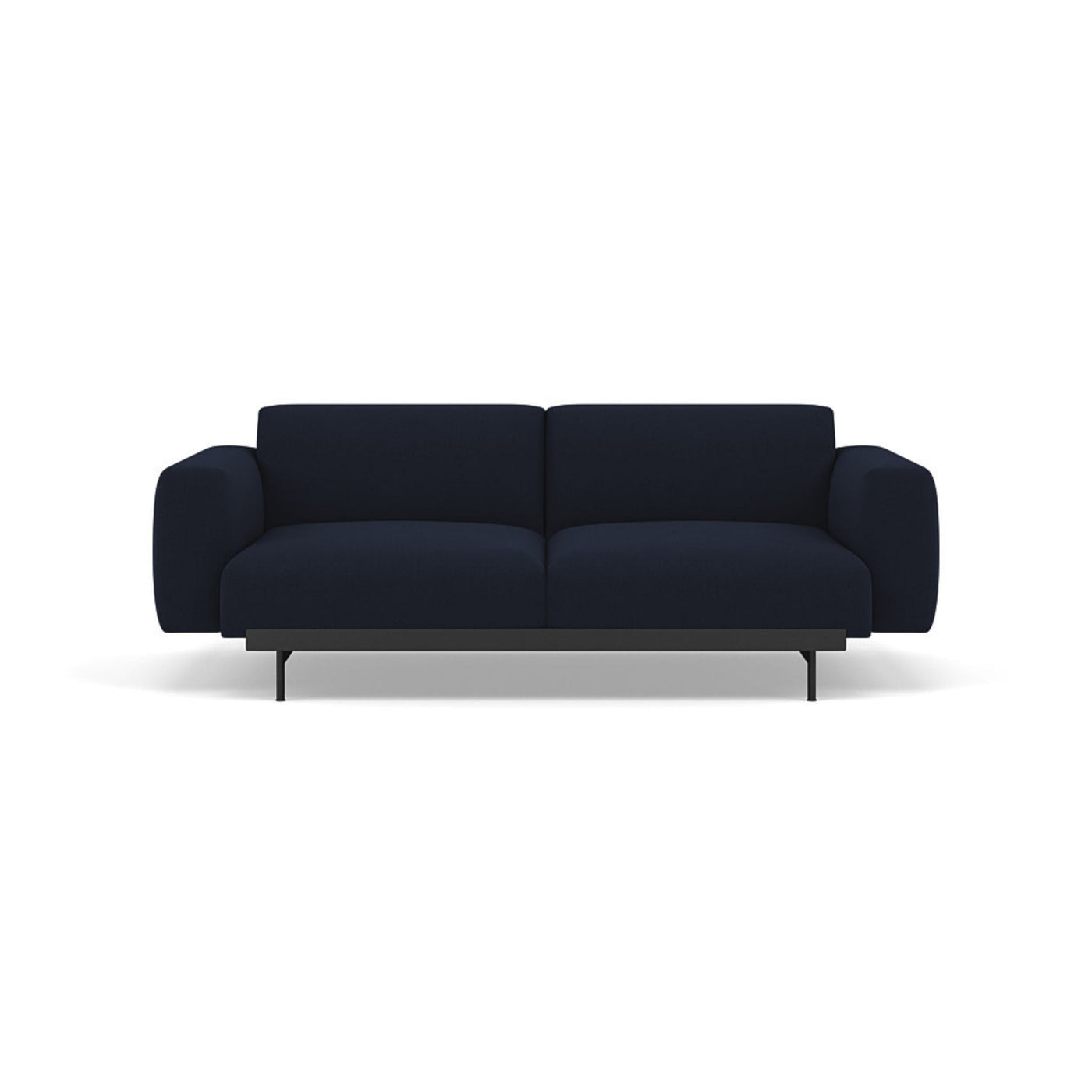 Muuto In Situ Modular 2 Seater Sofa, configuration 1 in vidar 554 fabric. Made to order from someday designs #colour_vidar-554