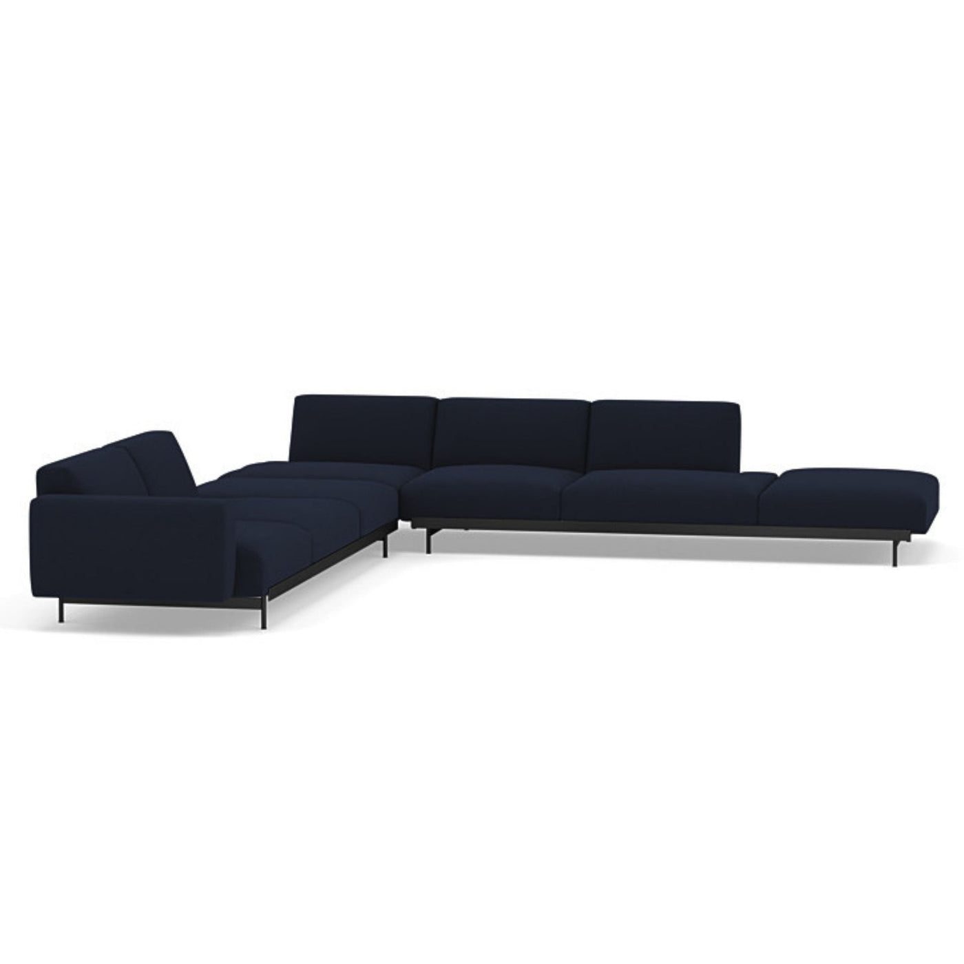 Muuto In Situ corner sofa, configuration 9 in vidar 554 fabric. Made to order from someday designs. #colour_vidar-554