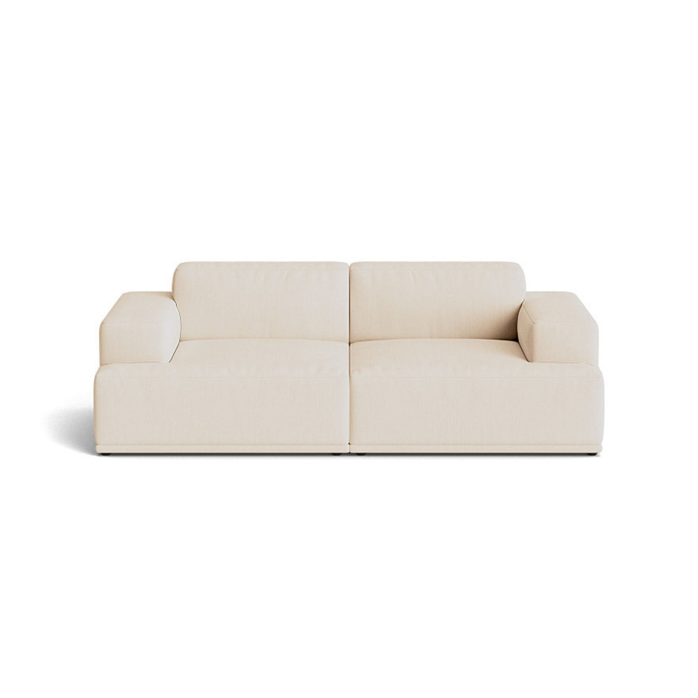 Muuto Connect Soft Modular 2 Seater Sofa, configuration 1. made-to-order from someday designs. #colour_balder-212