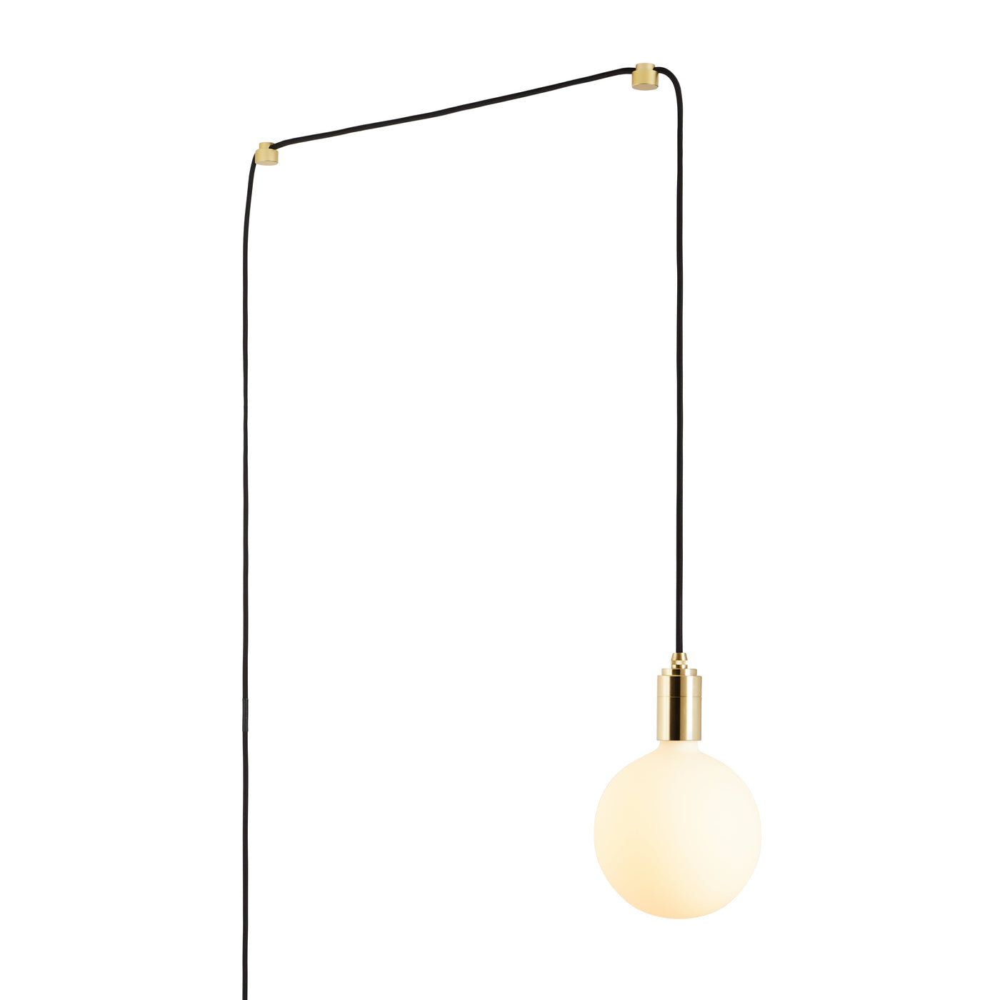 Tala plug-in brass pendant | sphere iv bulb. Free + fast UK delivery at someday designs. 