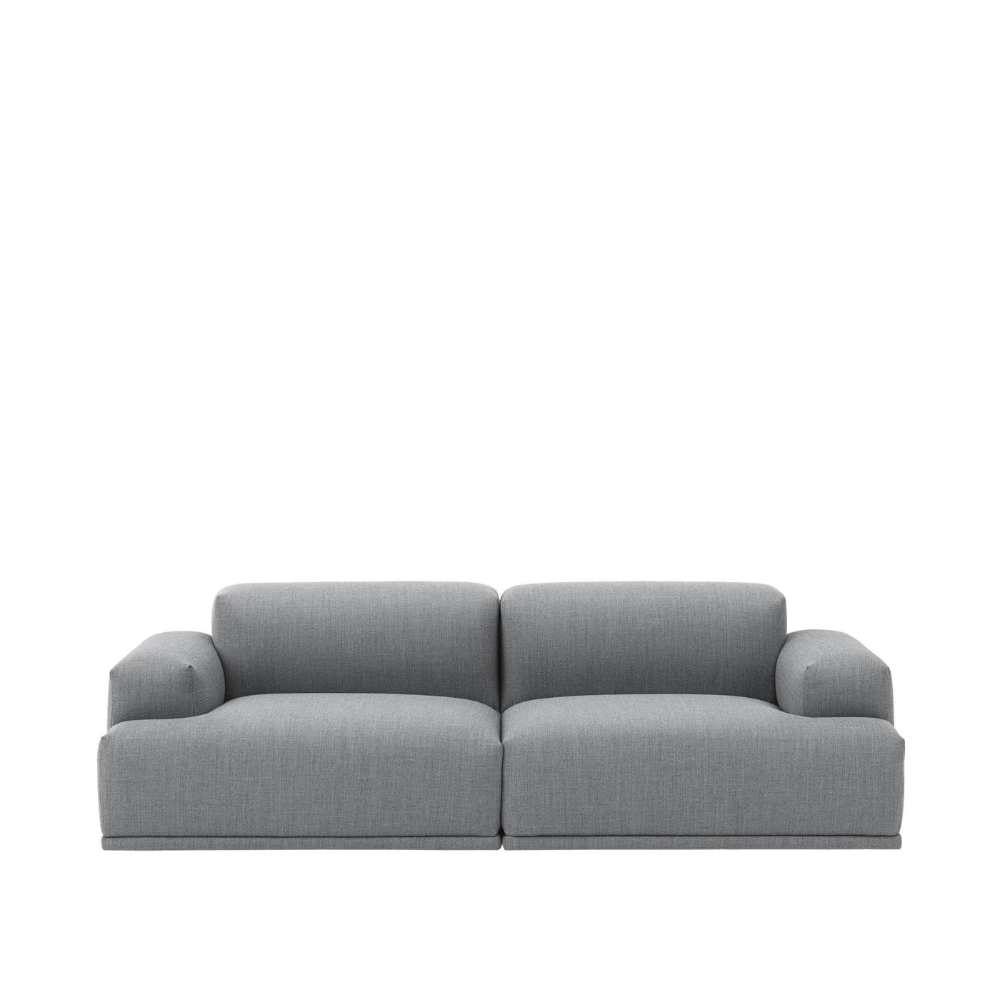 Muuto Connect sofa in Fiord 151 grey. Made to order from someday designs