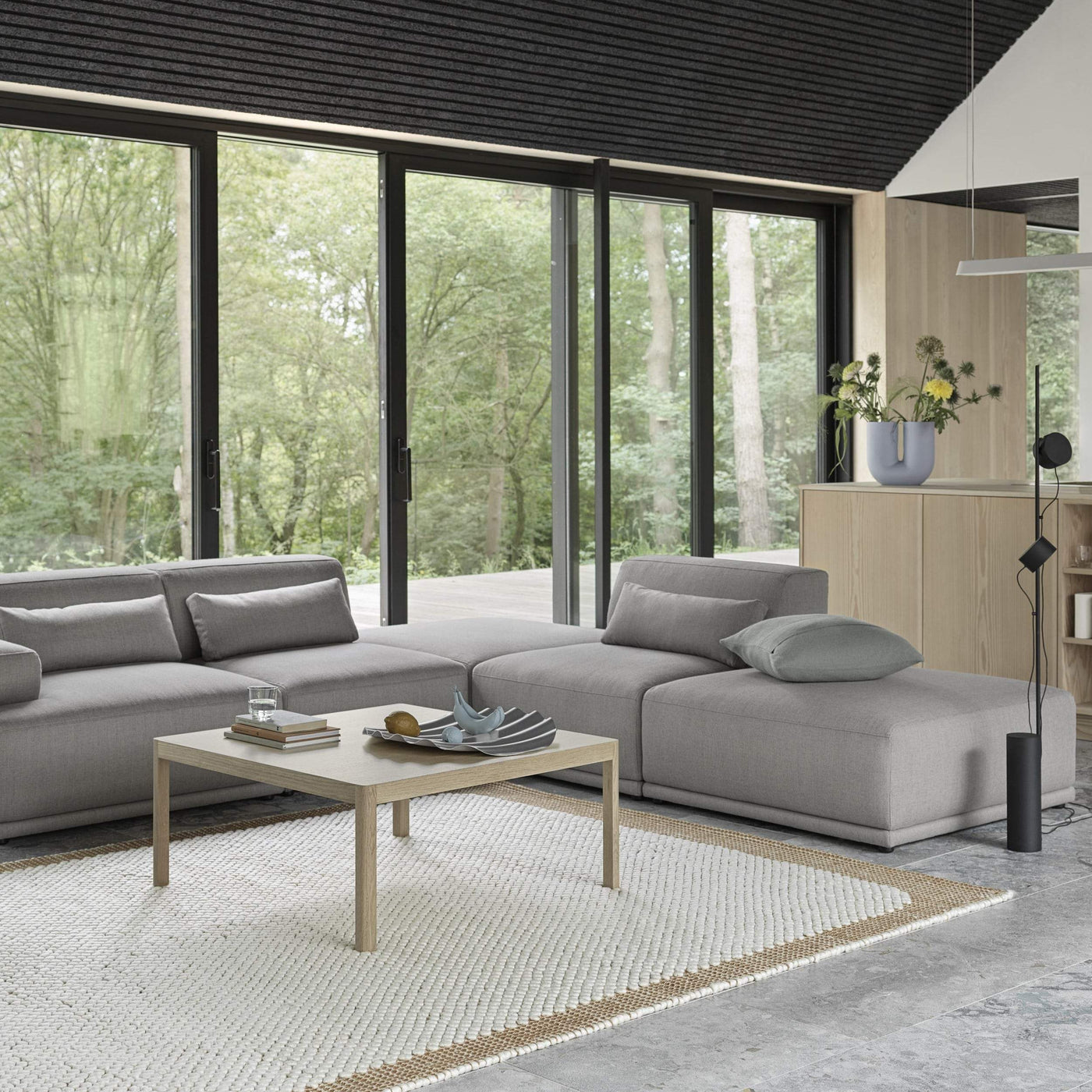 Muuto Connect Sofa Modular 2 Seater. Shop the series at someday designs. #colour_re-wool-128