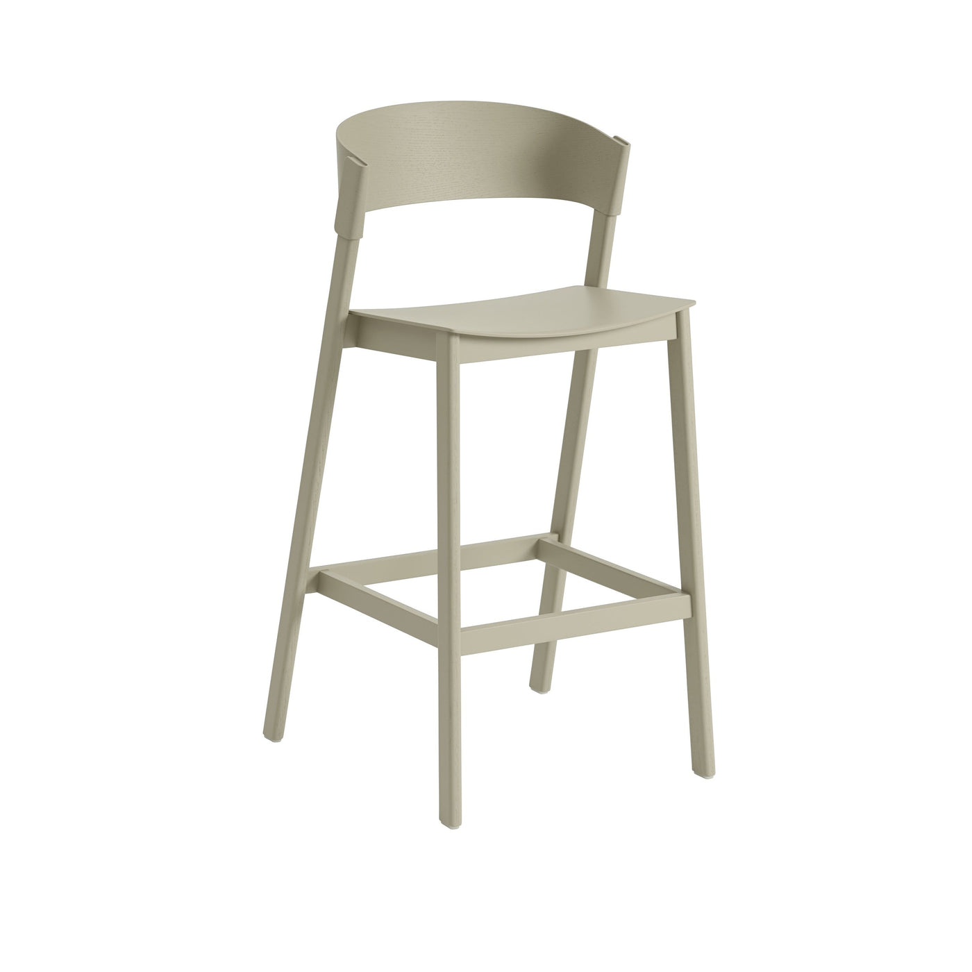 Muuto Cover counter stool 65cm. Shop online at someday designs. #colour_dark-beige