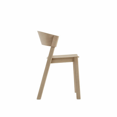 Muuto cover side chair in oak, available from someday designs. #colour_oak
